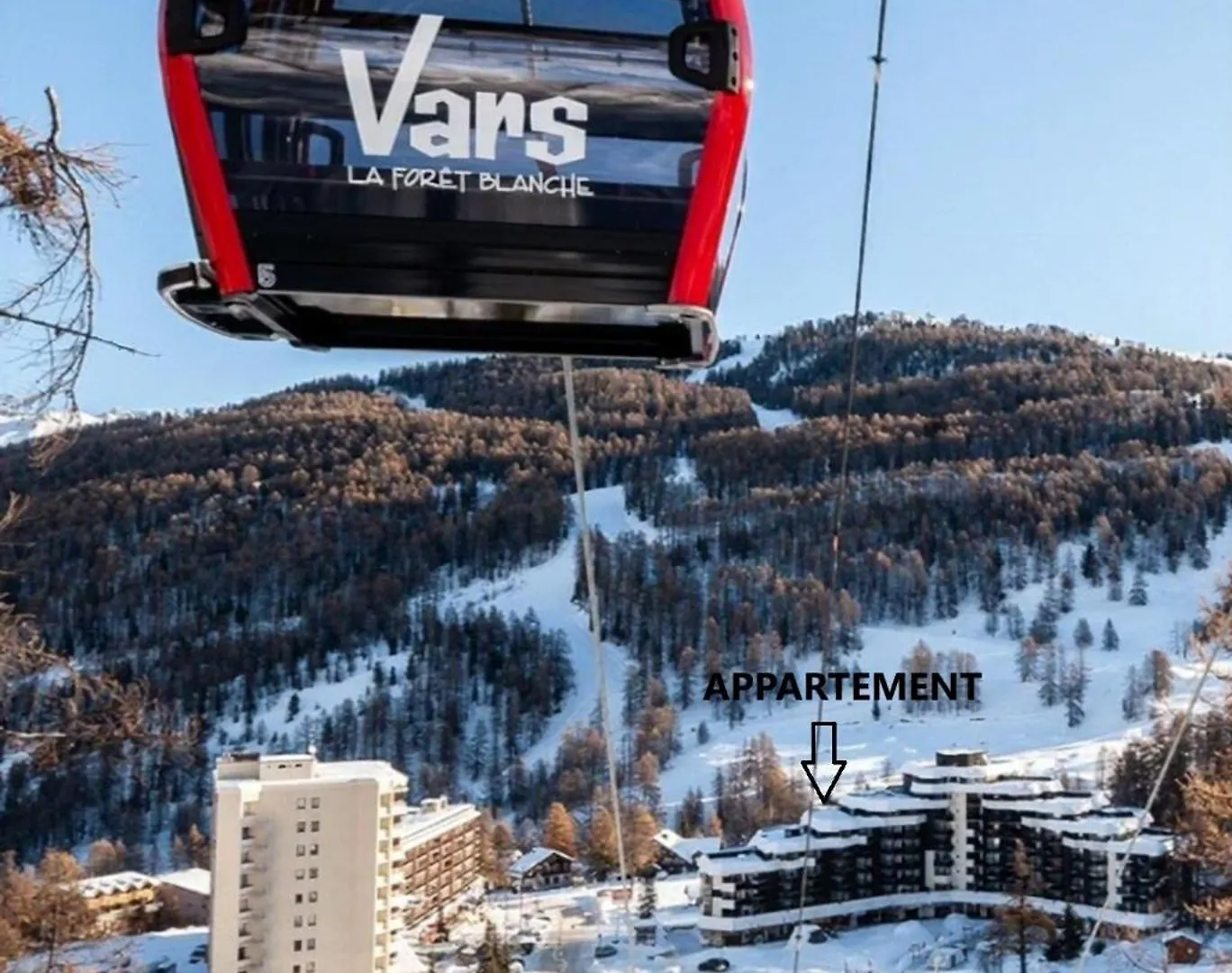 Vars Les Claux: Ski-Side Apartment with Balcony France
